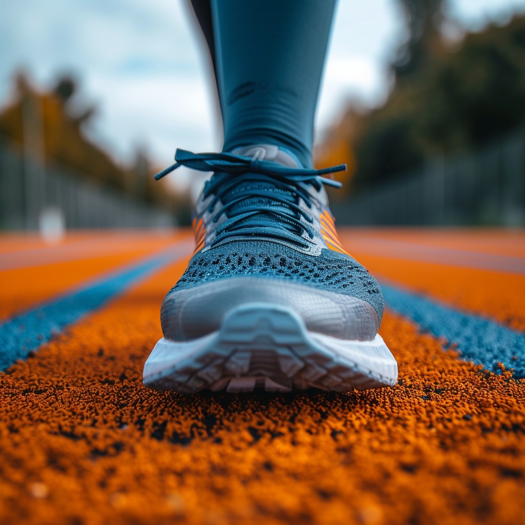 Running Staker's Free Runner's Starting Stance Image - Running, Sneaker, Track ...