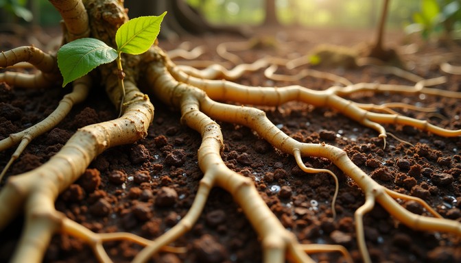 Root White Particle Free Living Earth Veins Image | Download at StockCake