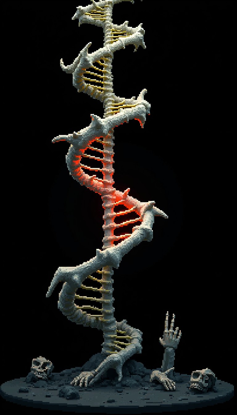 Free Skeletal DNA Spiral Photo - Skeleton, Dna, Helix | Download at ...