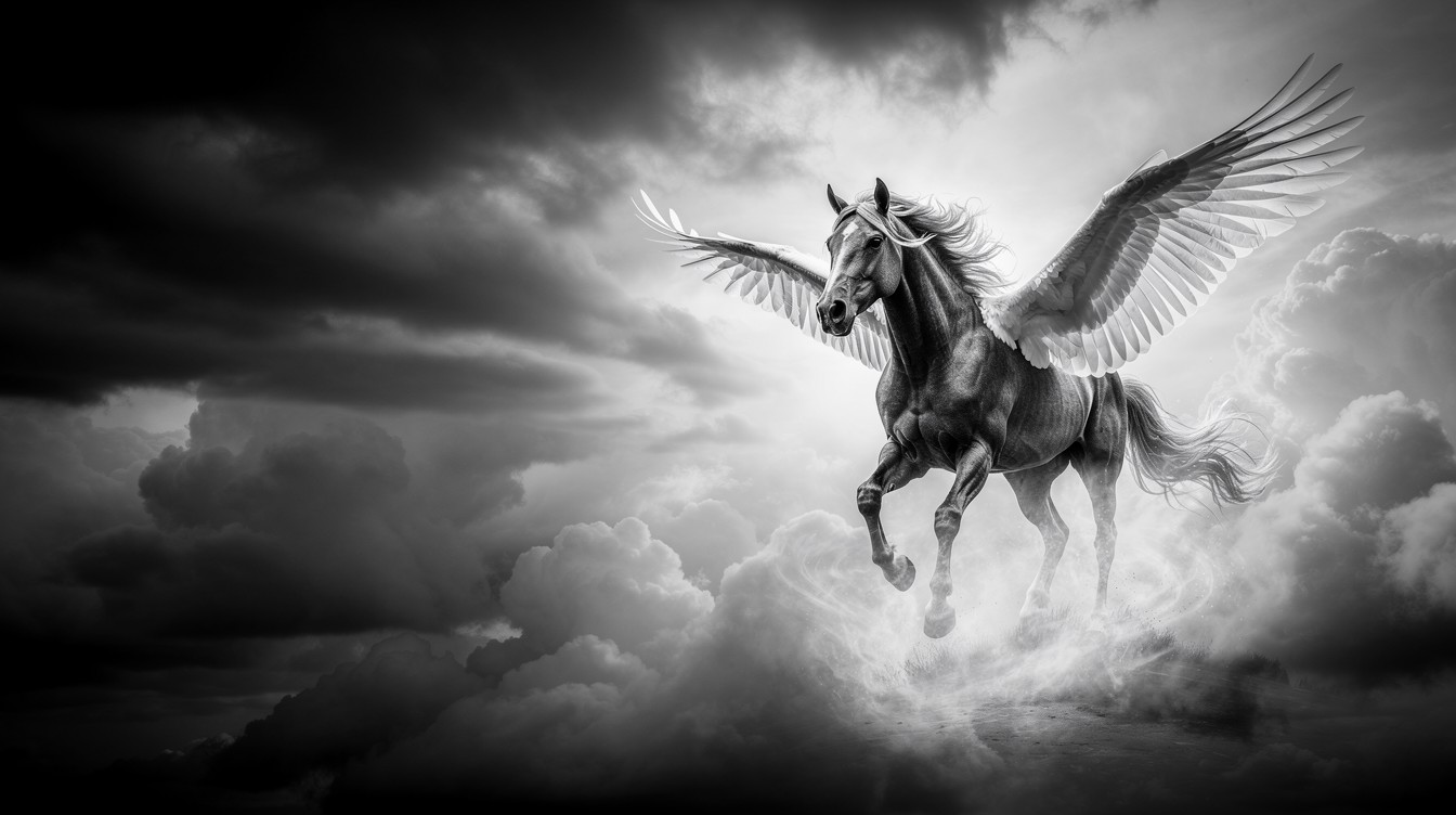 Free Storm Cloud Pegasus Image - Pegasus, Horse, Winged | Download at ...