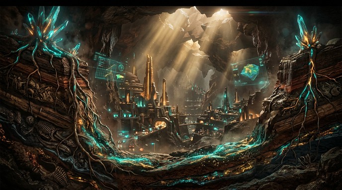 Free Underground Alien Civilization Image - Underground, Alien ...