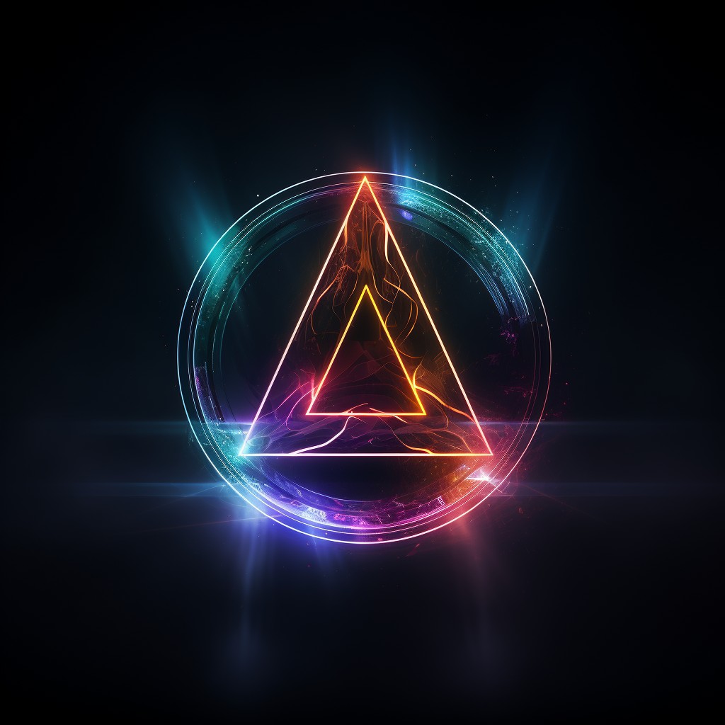 Neon Tryangle Free Neon Triangle Art Image - Neon, Triangle, Circle | Download at ...