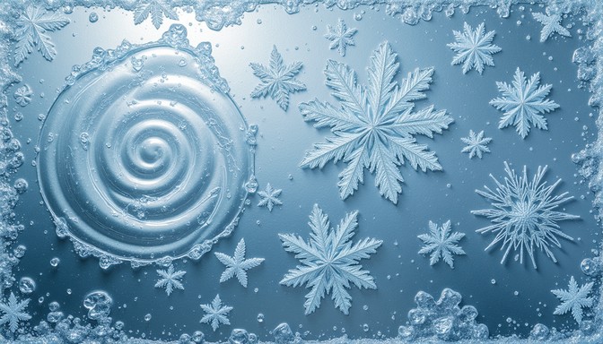 Free Frozen Blue Patterns Image - Frost, Snowflakes, Winter | Download ...