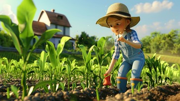 Verticulture Animation Free Gardening Animated Character Image - Animated, Character ...