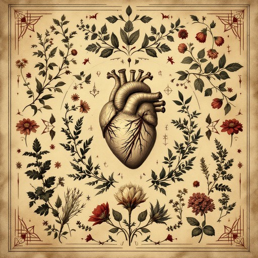 Free Heart Meets Nature Image - Heart, Botanical, Medieval | Download ...