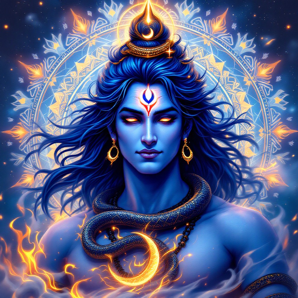 Free Divine Cosmic Deity Photo - Shiva, Deity, God | Download at StockCake