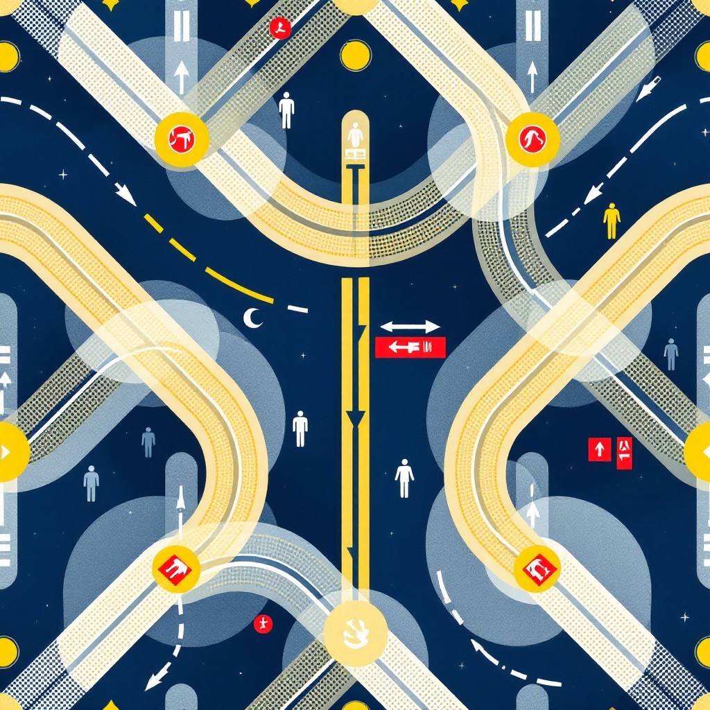 Free Safe Traffic Flow Image - Geometric, Pattern, Traffic | Download ...