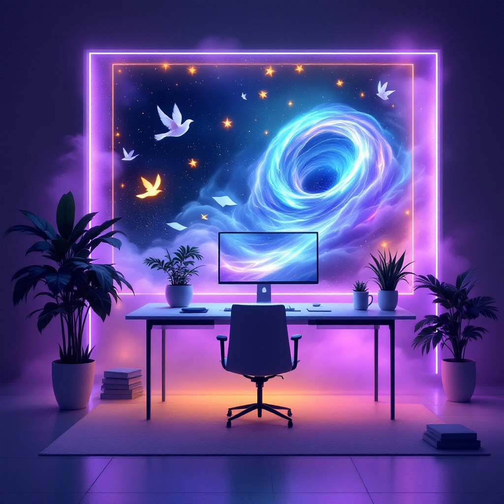 Free Magical Office Dreams Image - Surreal, Fantasy, Office | Download ...