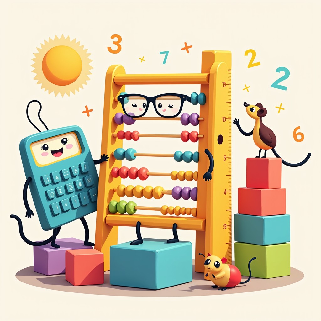 Math Besties Free Playful Math Friends Photo - Abacus, Calculator, Mathematics ...