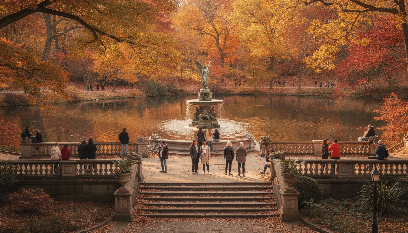 Free Autumn Central Park Image - Autumn, Fall, Park | Download at StockCake