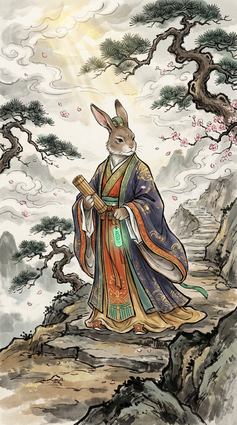Free Rabbit Warrior Ascends Image - Rabbit, Bunny, Warrior | Download ...