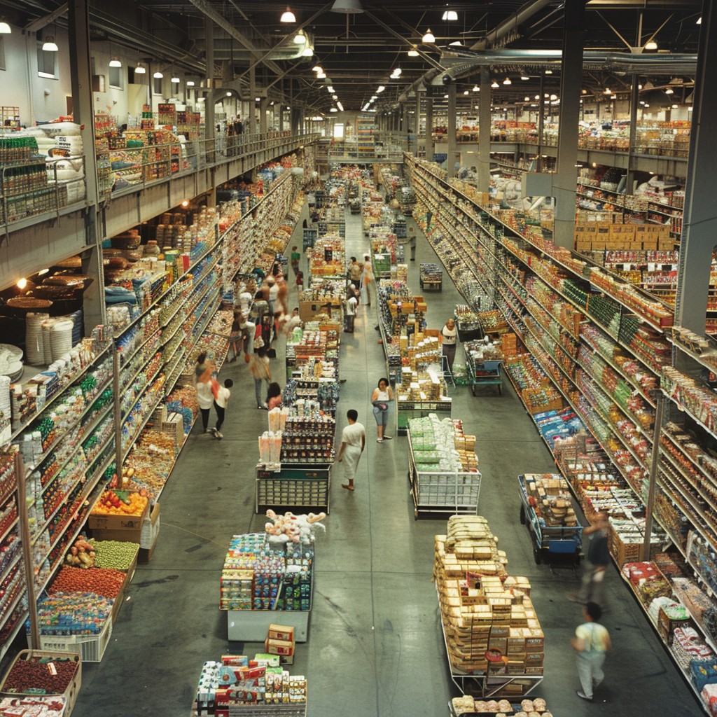 Overwhelming Store Free Bustling Warehouse Store Image - Warehouse, Shopping, Customers ...