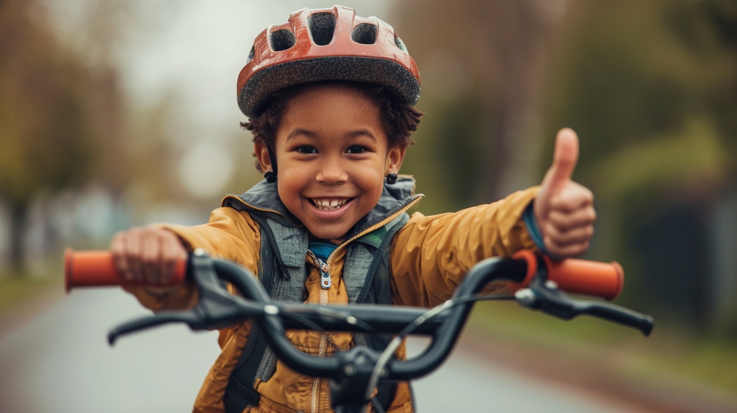 Happy Bike Ride Download Joyful Bike Ride Image - Child, Bicycle, Helmet | StockCake
