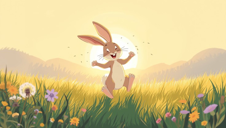 Free Rabbit Mid-Jump Image - Rabbit, Jumping, Sunlight | Download at ...