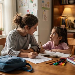 Sibling Learning Free Sisters Learning Together Image - Sisters, Siblings, Homework ...