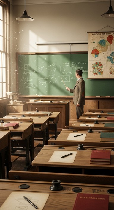 Free Educational Classroom Scene Image - Classroom, School, Education ...