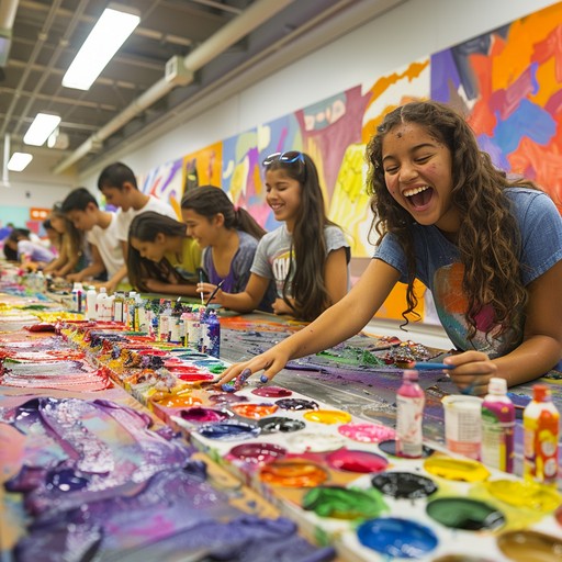Colorful Classes Free Colorful Art Class Image - Art, Class, Painting | Download at ...