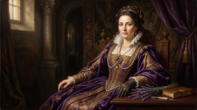 Free Regal Purple Portrait Image - Woman, Portrait, Renaissance ...