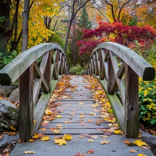 Free Autumn Bridge Walk Image - Autumn, Bridge, Leaves | Download at ...