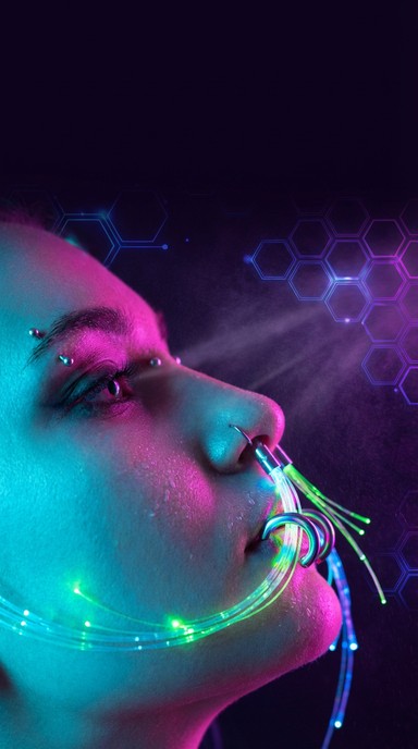 Free Neon Cyberpunk Portrait Image - Cyberpunk, Neon, Futuristic ...