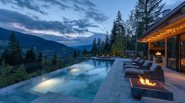 Free Luxurious Mountain Residence Image - Luxury, Mountains, Residence ...