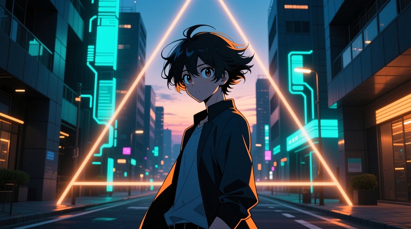 Free Urban Anime Twilight Image - Anime, Cyberpunk, Neon | Download at ...