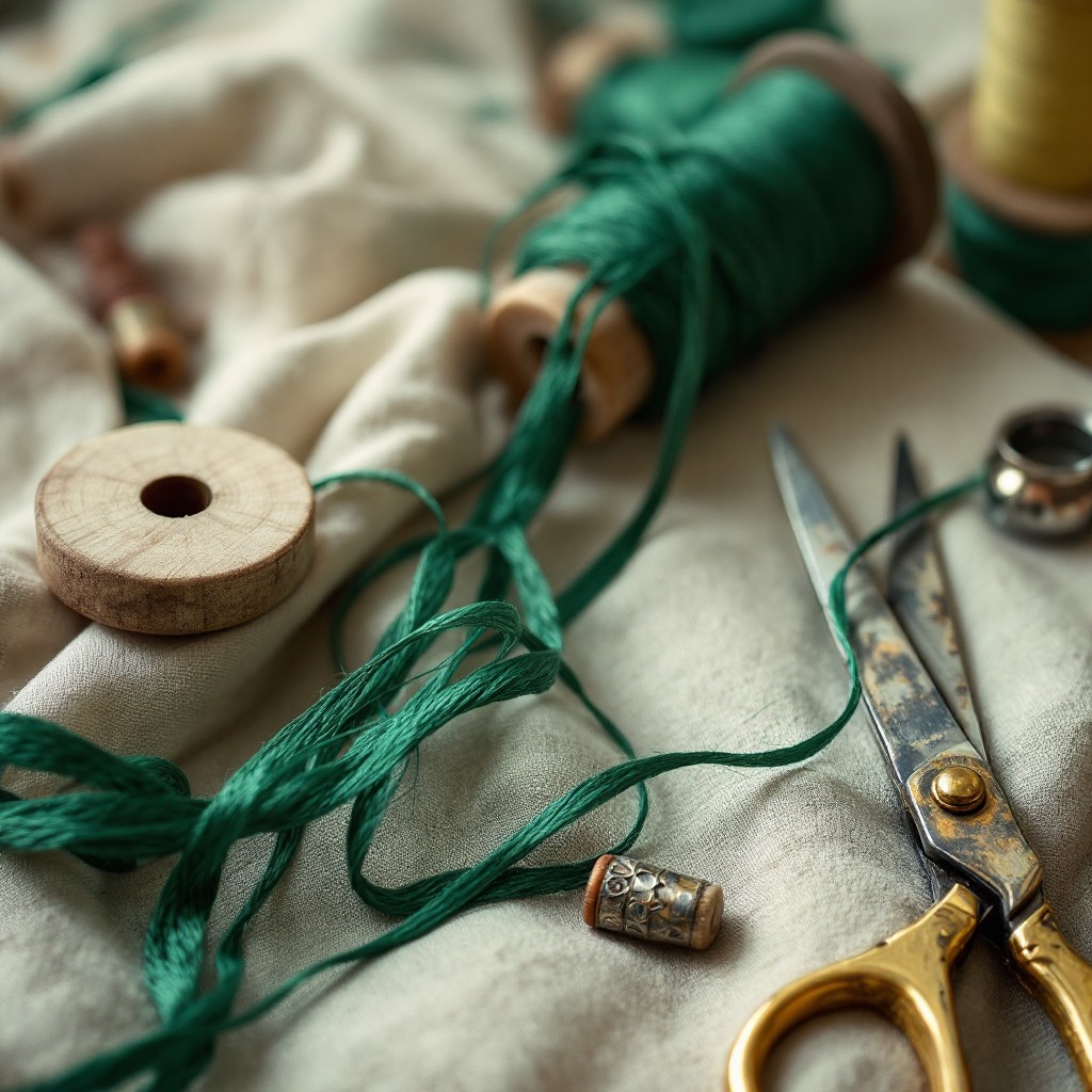 Timeless Embroidery Thread Free Timeless Sewing Treasures Photo - Emerald, Thread, Spool ...