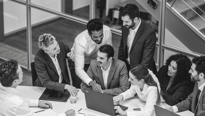 Free Collaborative business meeting Image - Teamwork, Collaboration ...