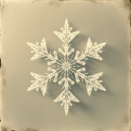 Rare Snowflake Patterns Free Vintage Snowflake Study Image - Snowflake, Vintage, Crystal ...
