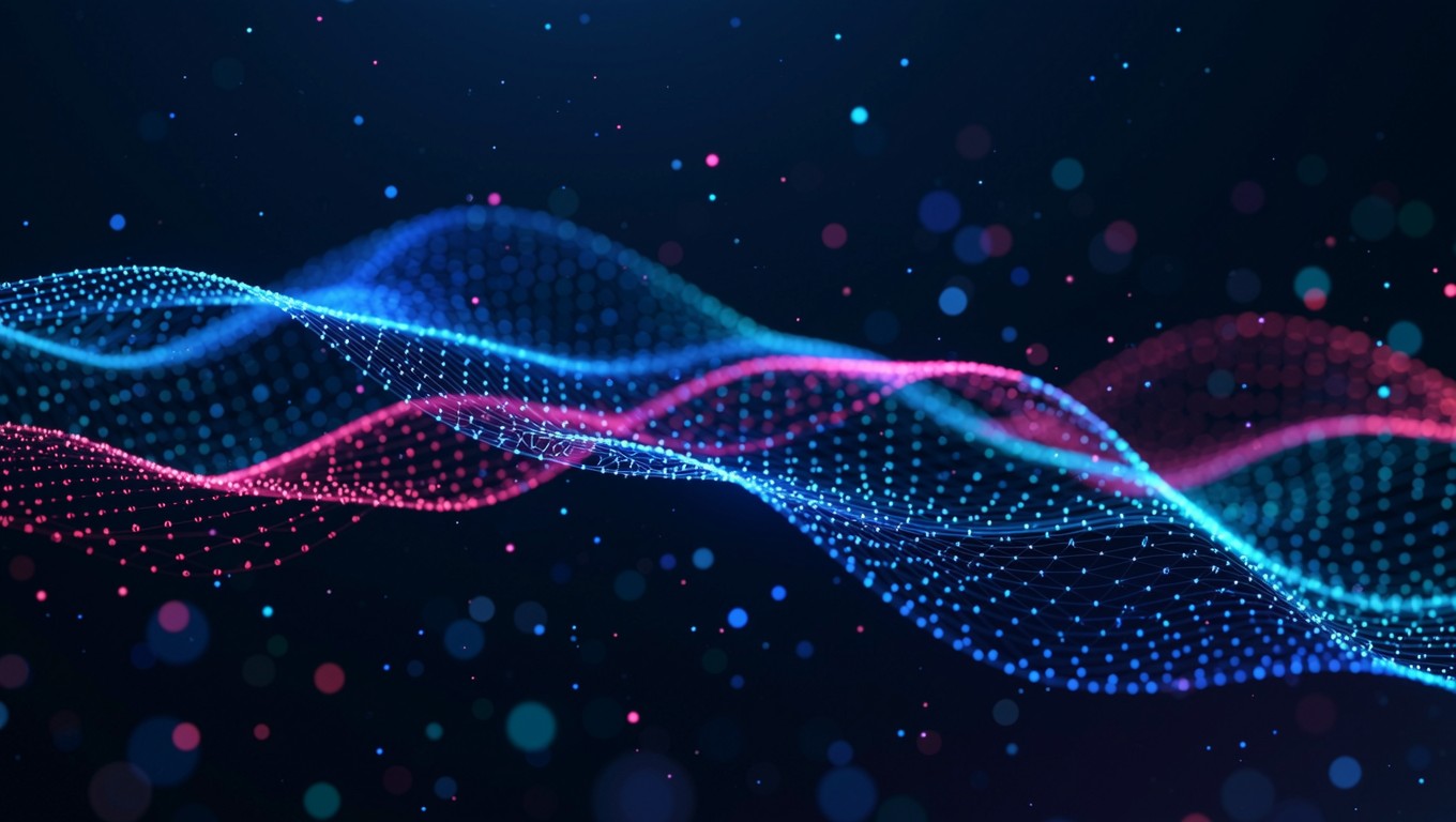 Free Digital Wave Transformation Image - Digital, Particles, Wave ...