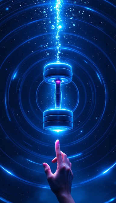 Weight Less Objects Free Weightless Wonder Ascending Image - Dumbbell, Weightless, Floating ...