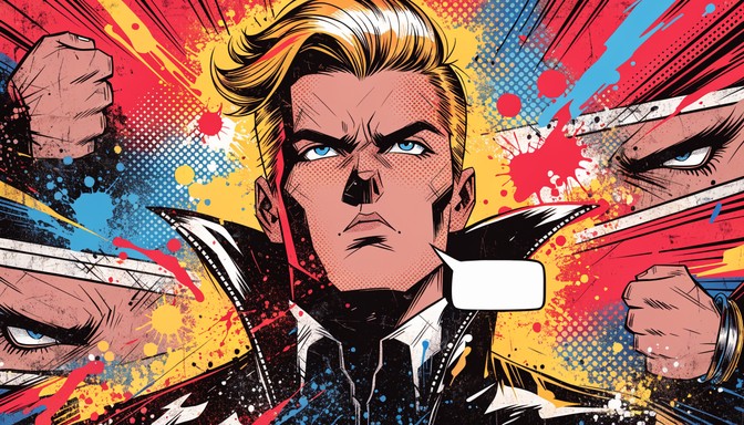 Comic Art Over Rendered Free Classic Comic Champion Image - Superhero, Hero, Vintage | Download ...