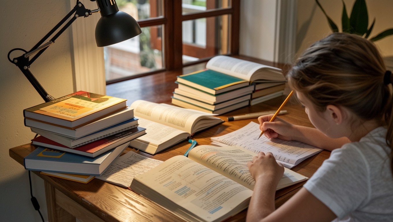 Free Evening Study Session Image - Student, Homework, Studying ...
