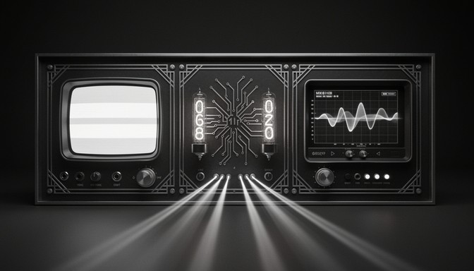 Free Retro Futuristic Interface Image - Technology, Vintage, Retro ...