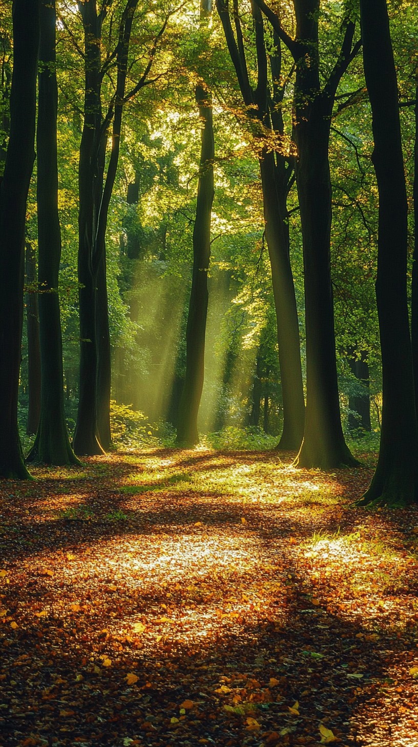Free Sunlit forest path Photo - Forest, Sunlight, Pathway | Download at ...