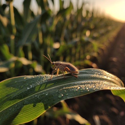 Corn Patch Bug Free Morning Cornfield Visitor Image - Bug, Insect, Corn | Download at ...