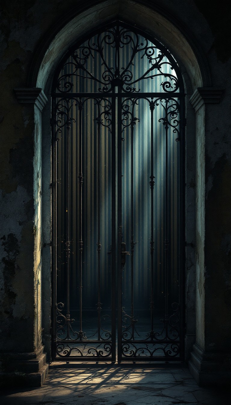 Free Gothic Gate Shadows Photo - Gothic, Victorian, Gate | Download at ...