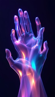Translucent Purple Hand Free Ethereal Purple Hands Image - Surreal, Ethereal, Purple | Download ...