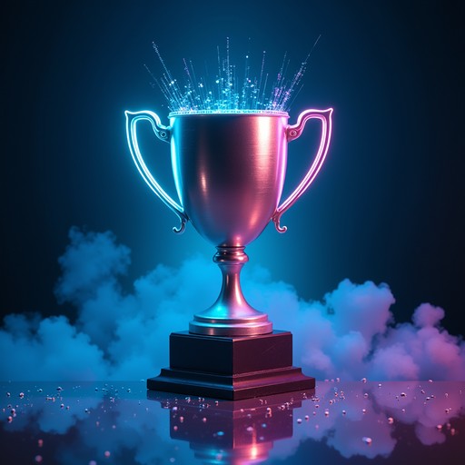 Free Digital Victory Cup Image - Trophy, Neon, Cyberpunk | Download at ...
