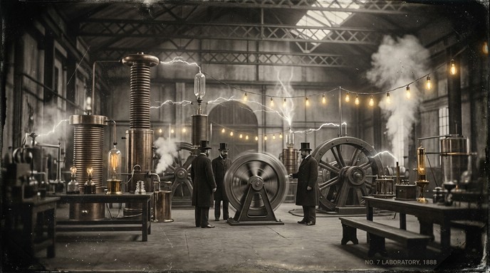 Free Victorian Electrical Laboratory Image - Victorian, Laboratory ...