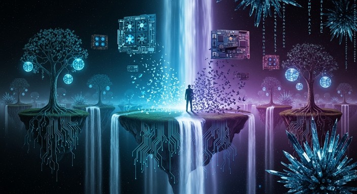Free Digital Reality Convergence Image - Surreal, Digital, Fantasy ...