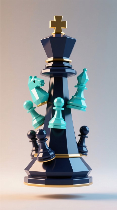 Free Chess Tower Evolution Image - Chess, Tower, 3d | Download at StockCake