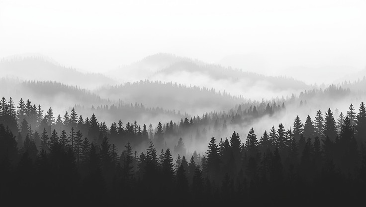 Free Misty Forest Layers Image - Forest, Fog, Mountains | Download at ...