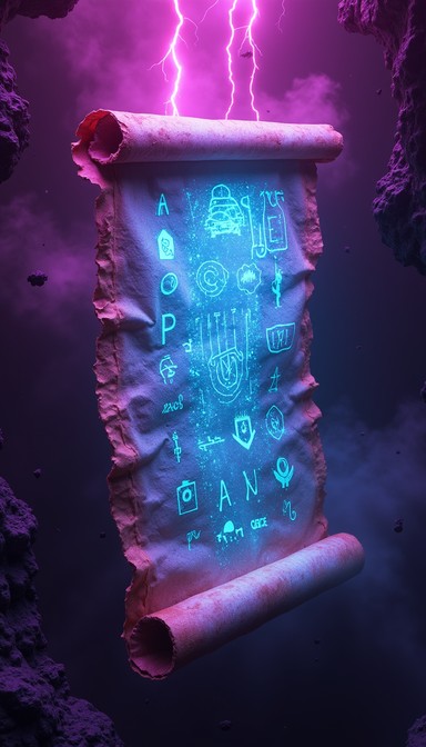 Free Cyberpunk Validation Scroll Image - Cyberpunk, Neon, Holographic ...