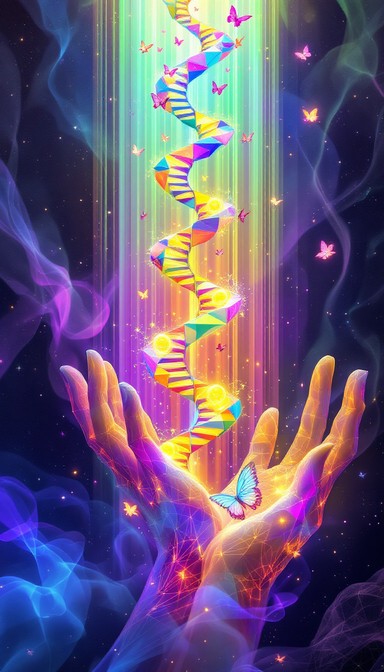 Free DNA Meets Magic Image | Download at StockCake