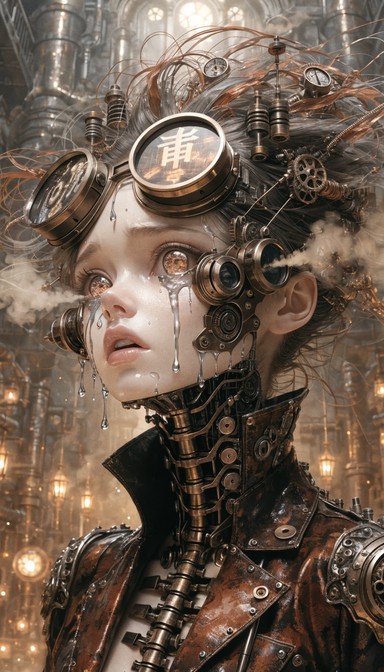 Free Steampunk Anime Girl Image - Steampunk, Anime, Portrait | Download ...