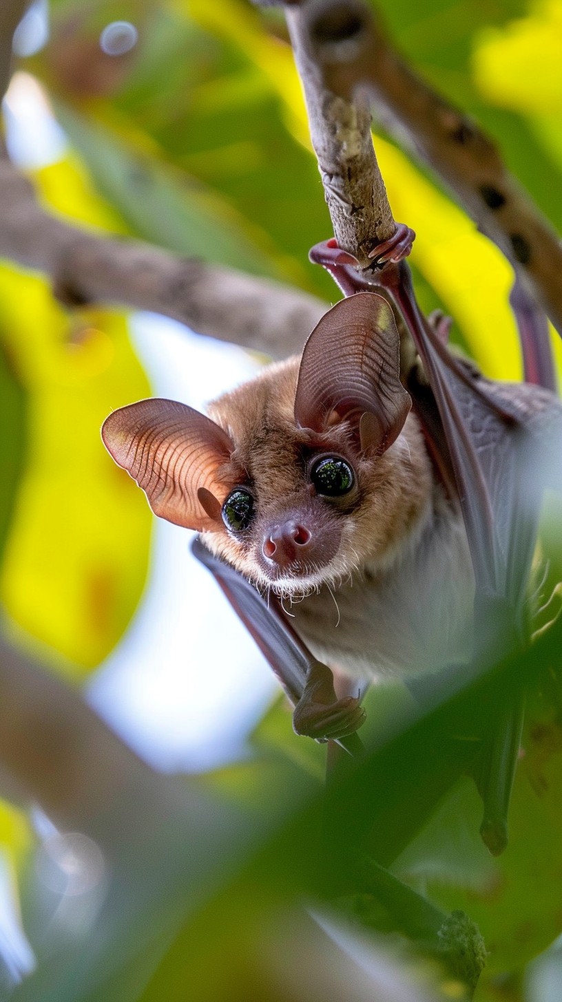Free Bat in Tree Image - Bat, Tree, Wildlife | Download at StockCake