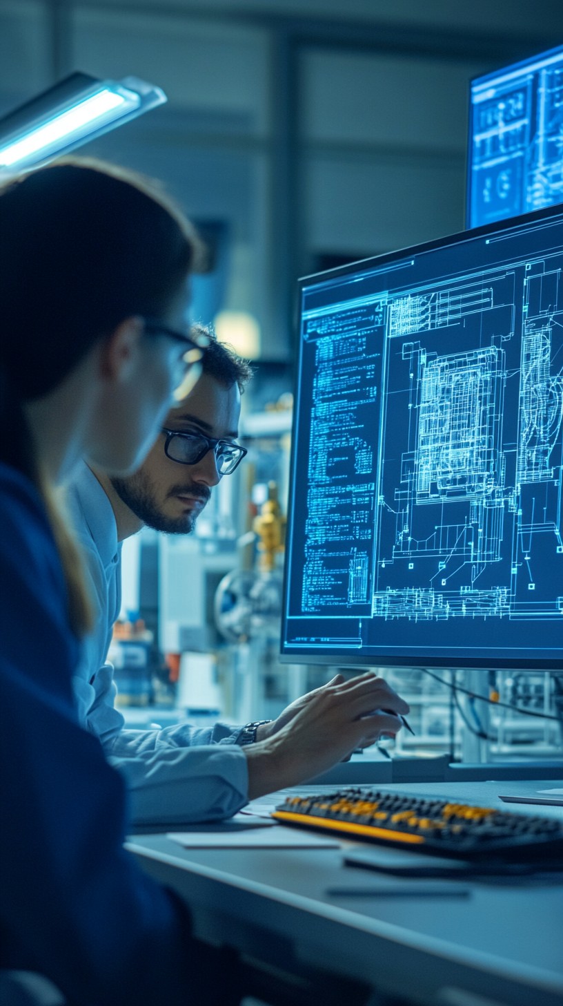 Free Engineer analyzing data Photo - Engineer, Technology, Computer ...