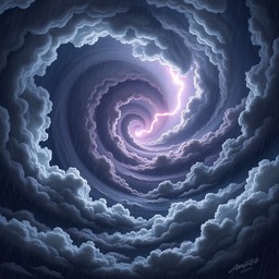 Free Electric Storm Vortex Image - Storm, Spiral, Lightning | Download ...