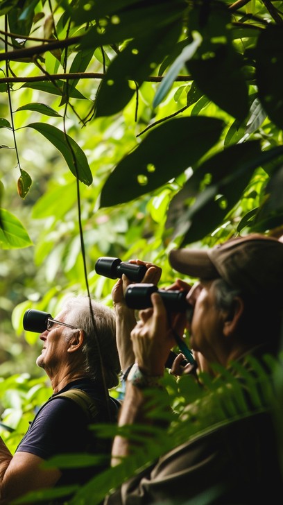 Free Birdwatchers in Forest Image - Birdwatching, Forest, Binoculars ...